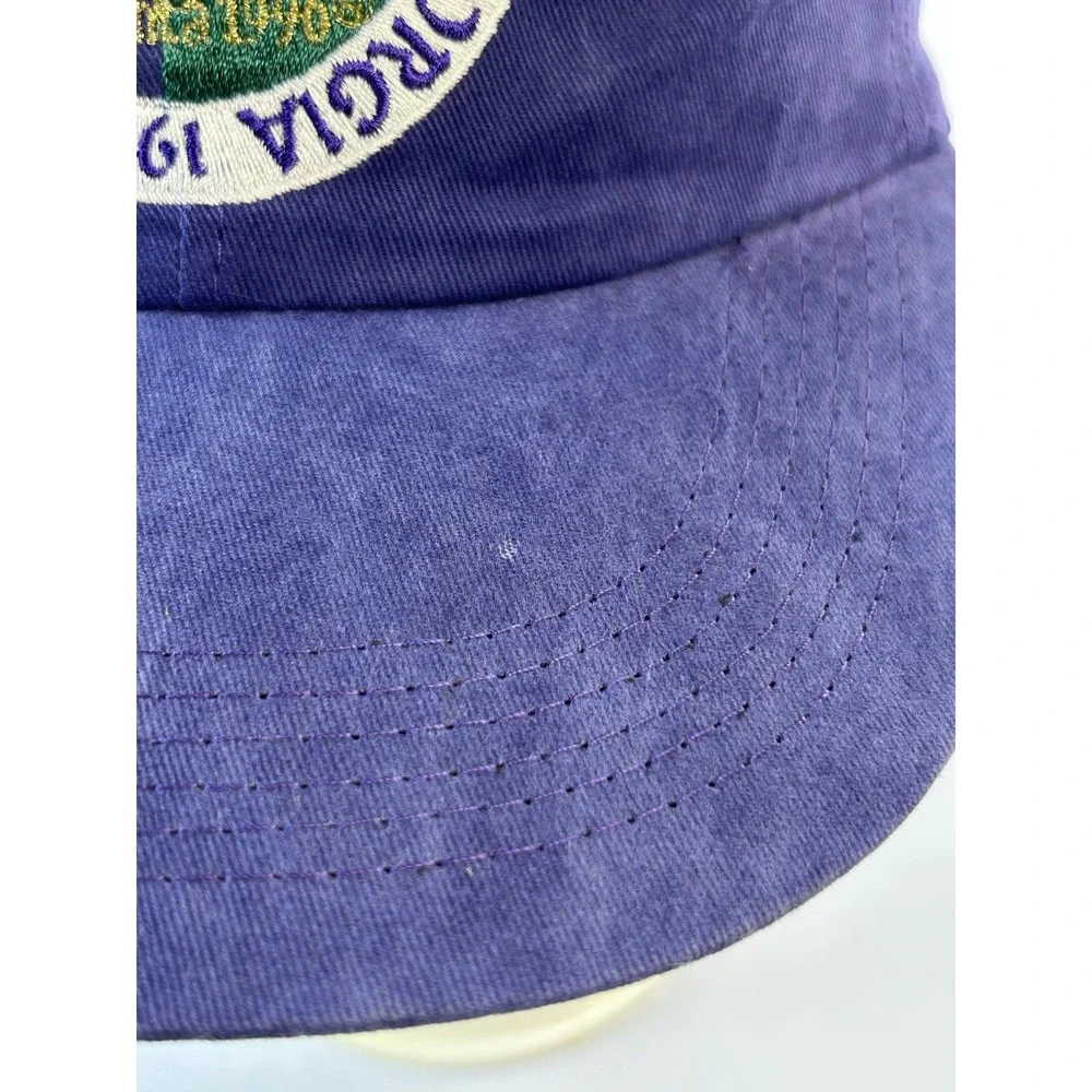 Vintage 1996 Atlanta Olympics Hat Purple Cotton Strapback The Game NOS NWT